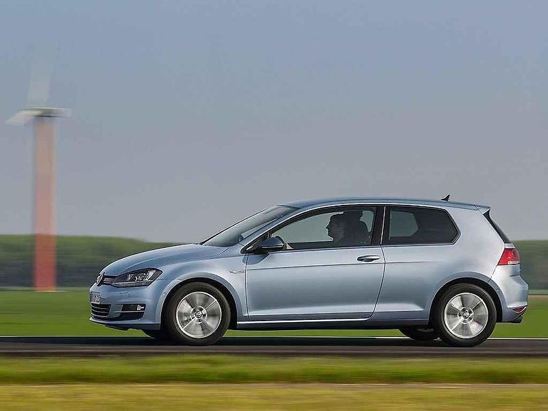 Volkswagen Golf TDI BlueMotion.