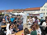 Kolonádu ovládla italská auta, na náměstí se dala ochutnat jihoevropská jídla.