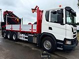 Scania (2021) G410 8x4 valník + HR JIP - náhled 1