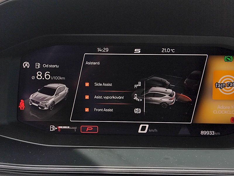 Cupra Formentor (2021) 2,0 tsi 140 Kw DSG 4Drive - fotka 8 z 39
