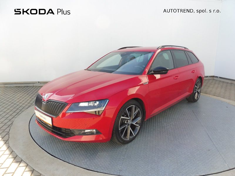 Škoda Superb (2018) Combi SportLine 2,0 TDI 140kW - fotka 1 z 28