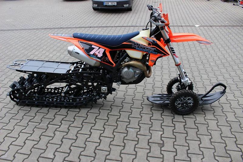KTM 450 SX-F (2022) ZF 127 SNOWBIKE,sněžný pás ZF - fotka 6 z 8