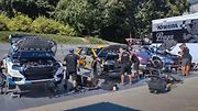 V rámci přípravy na víkendový 53. ročník Barum Czech Rally Zlín absolvovala třicítka pilotů úterní test na trati Ludkovice - Biskupice.