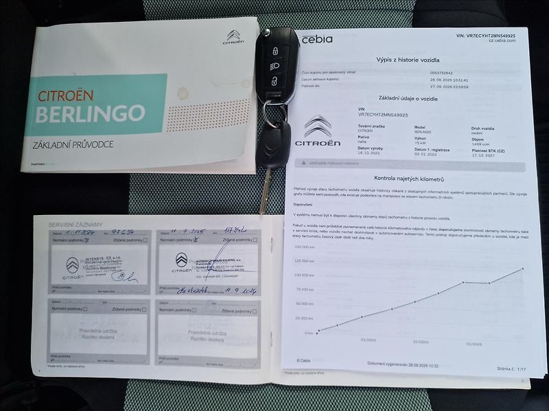 Citroën Berlingo 1.5 BlueHDi 100 Feel, ČR,1Maj - fotka 45 z 47
