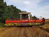 Claas 660 z různých úhlů pohledu.