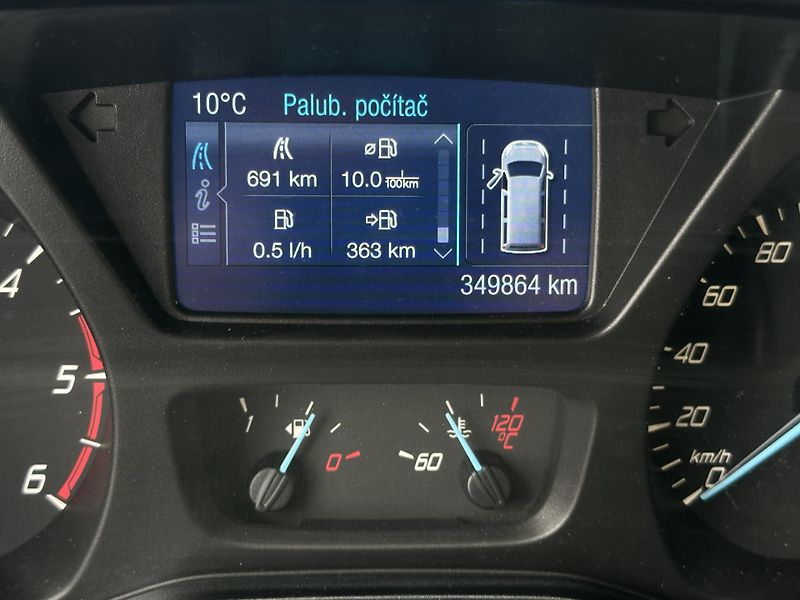 Ford Transit Custom (2014) SPORT 2.2/114Kw  *3.Místa *TZ* - fotka 16 z 41
