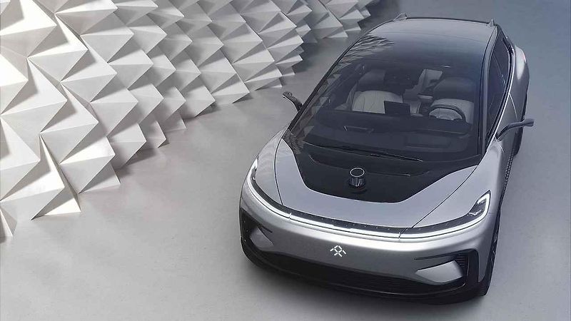 Faraday Future FF91 na Pikes Peak.