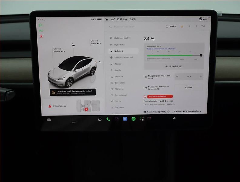 Tesla Model Y (2023) Long Range AWD 79kWh, SoH 90% - fotka 11 z 21