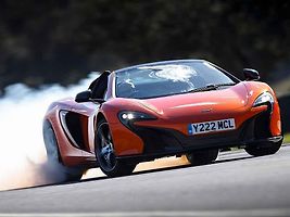 McLaren 650S Spider.