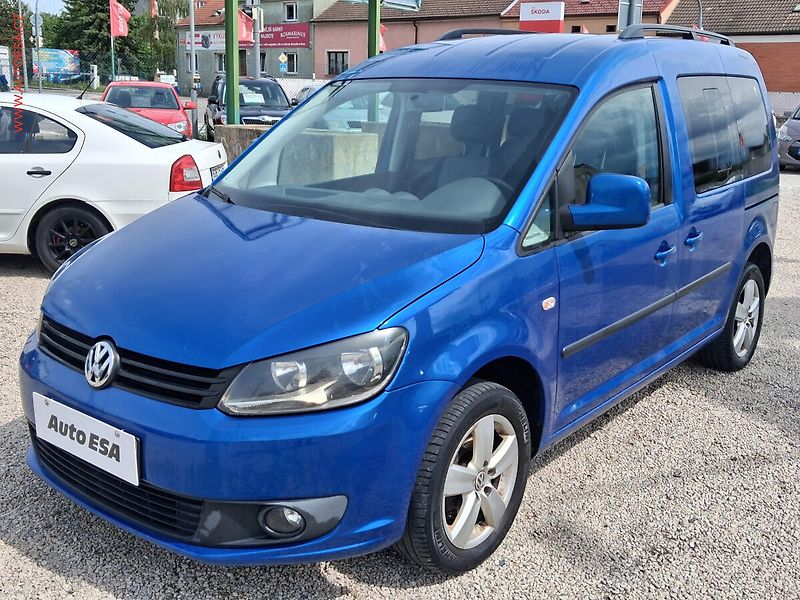 Volkswagen Caddy (2012) 1.6TDi, ČR, Klima, STK5/28 - fotka 3 z 14