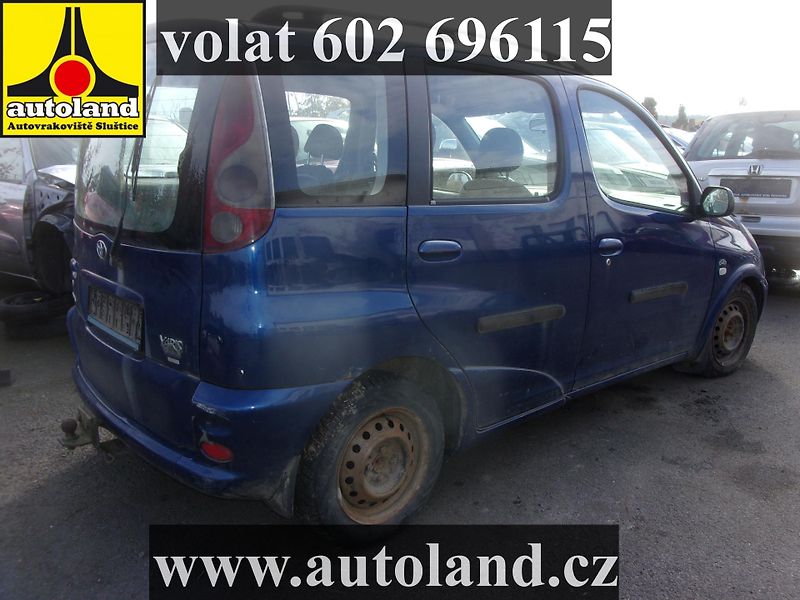 Toyota Yaris Verso (2001) VOLAT 602 696115 - fotka 3 z 8