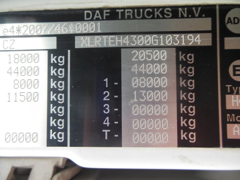DAF XF 106.510 SSC, Standart - fotka 21 z 21