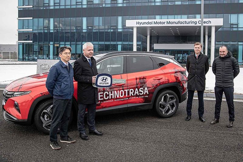 Automobilka Hyundai v Nošovicích, leden 2022.