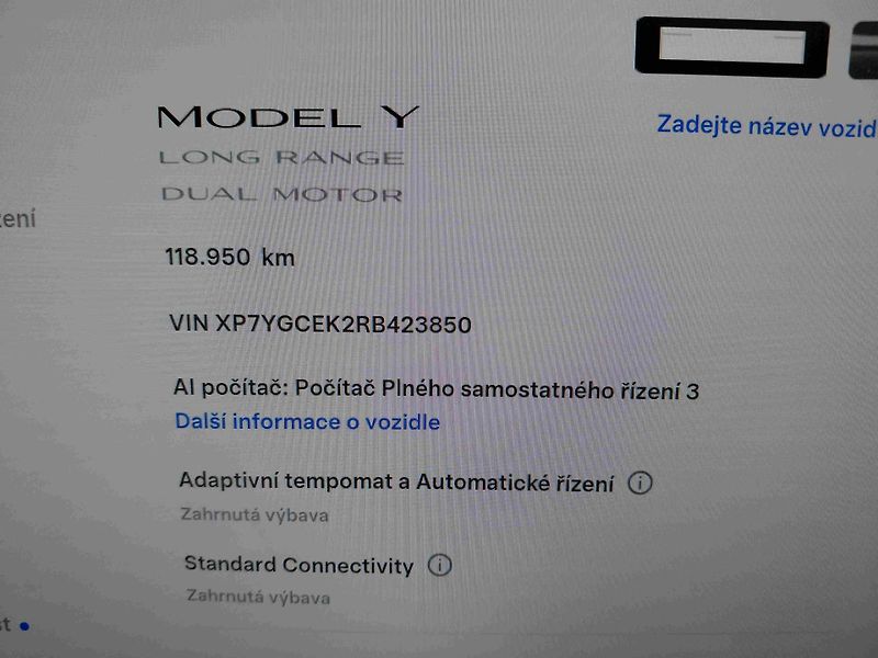 Tesla Model Y (2024) AWD Long Range  - fotka 8 z 11