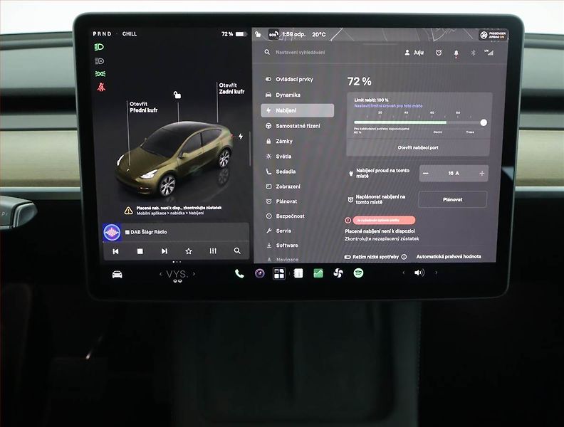 Tesla Model Y (2022) Long Range AWD 79kWh, SoH 92% - fotka 11 z 21