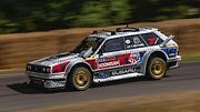 Nejnovější Gymkhana má v hlavní roli prototyp jménem Huckster, který připomíná Subaru GL. Tento speciál krotí Travis Pastrana.