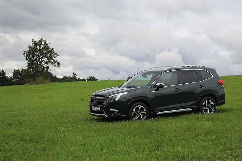 Forester je auto vhodné prakticky do každého počasí i nejrůznějšího prostředí