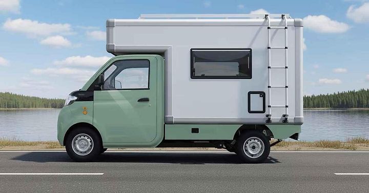Jeden z nejmenších campervanů v Evrope je Ari 458 Pro od německé firmy Ari Motors.