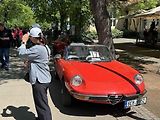 Kolonádu ovládla italská auta, na náměstí se dala ochutnat jihoevropská jídla.