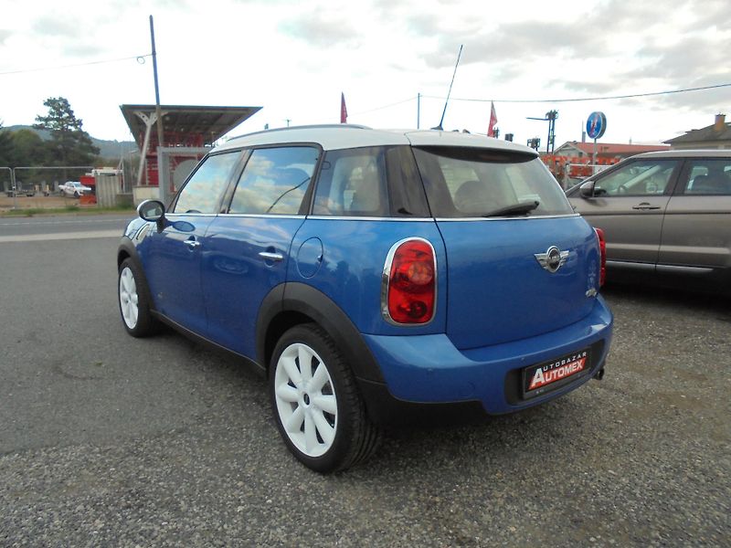 Mini Countryman (2012) 1.6 D- 4x4- KLIMA- KŮŽE- ALU - fotka 5 z 11