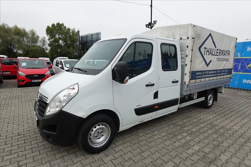 Opel Movano 2,3 CDTI  DVOJKABINA 7MÍST VAL - fotka 2 z 20