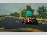 Formule na dálnici D4.