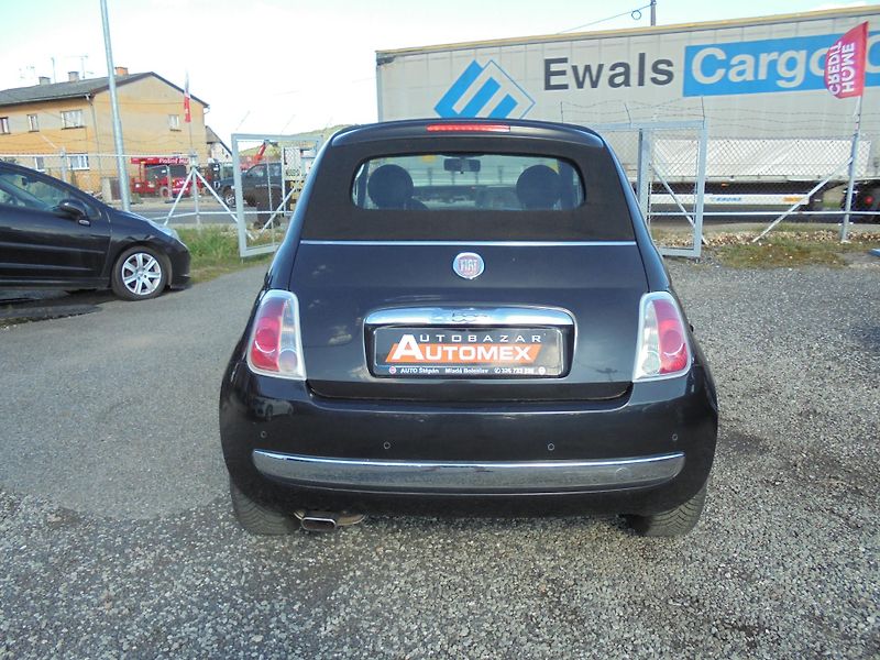 Fiat 500C (2010) 1.4i 16V- KLIMA- CABRIO- ALU - fotka 6 z 14