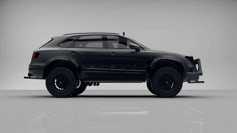 Bangala Bentley Bentayga off-road