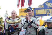 Vyhlášení nejlepších posádek 52. ročníku Barum Czech Rally Zlín, který ovládl Jan Kopecký.