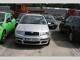 Jedničková lehce bouraná fabia combi se nabízí za 6000 Kč