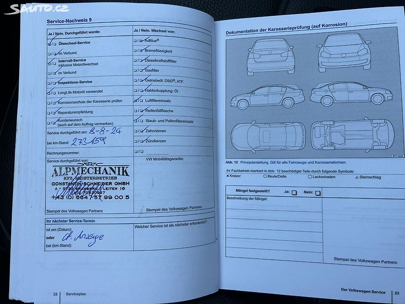 Volkswagen Touareg (2014) 3.0 TDi 150 KW SERVISNÍ KNIHA - fotka 36 z 37