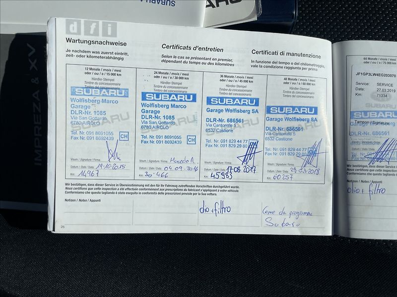 Subaru Impreza 1,6 i 84kw AWD Euro5 serviska - fotka 27 z 36
