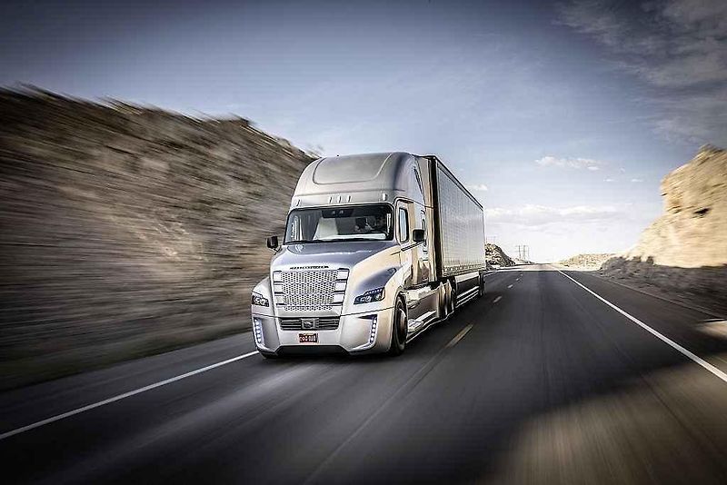 Freightliner Inspiration Truck.