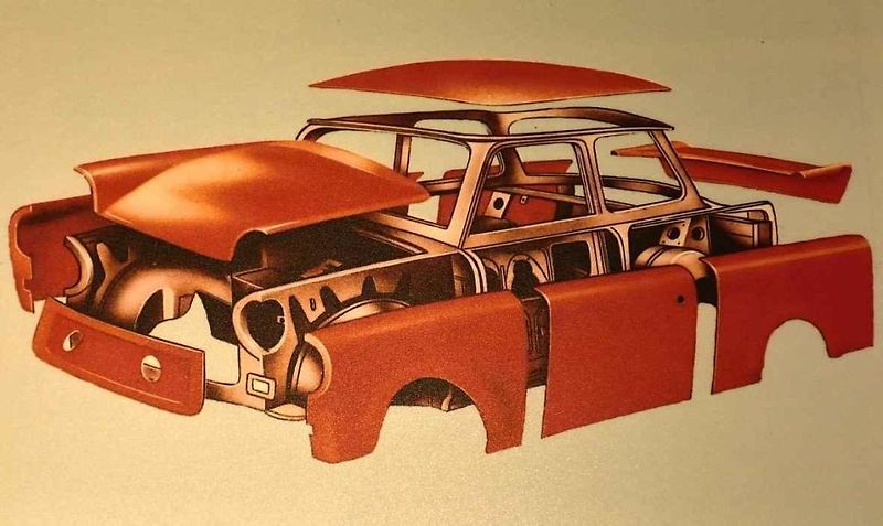 Trabant 601 se přestal vyrábět na konci července 1990.