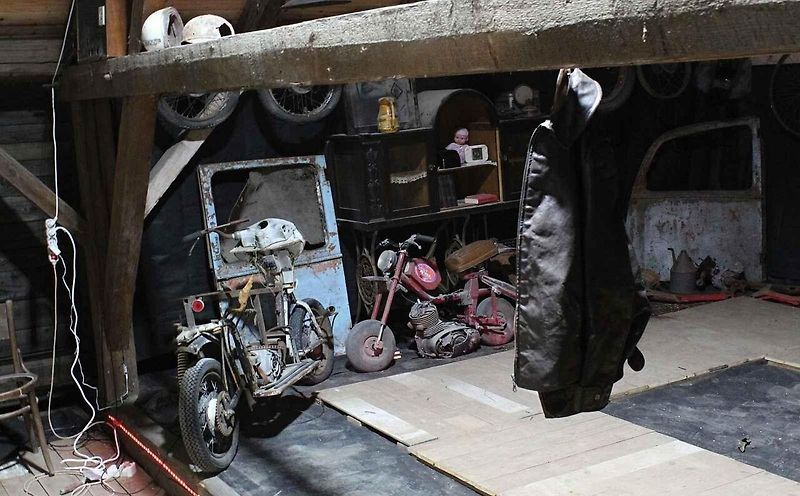Kouzelný mlýn v Hradčanech otevírá muzejní expozici zapomenutých a ztracených motocyklů a strojů.