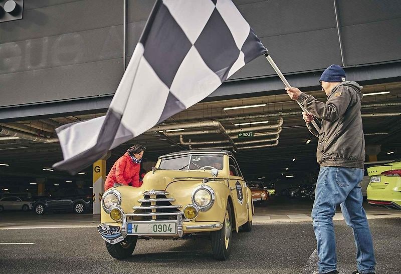 Mokro, zima a náročné silnice. Takový byl letošní ročník setinové rally 7 Castles Trial