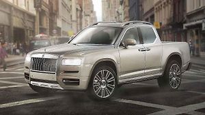 Pick-up s logem automobilky Rolls-Royce je snad už 