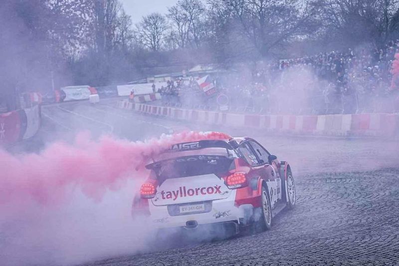 Jan Skála na trati Pražského Rallysprintu