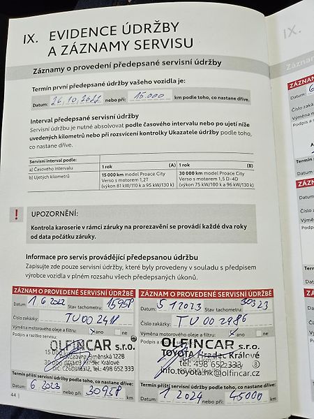 Toyota ProAce City Verso (2021) Long 7 míst, automat, v záruce - fotka 14 z 14