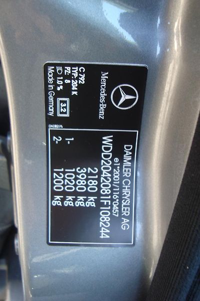 Mercedes-Benz Třídy C (2008) 220CDi,AUT,ČR,Servisní kniha - fotka 19 z 65