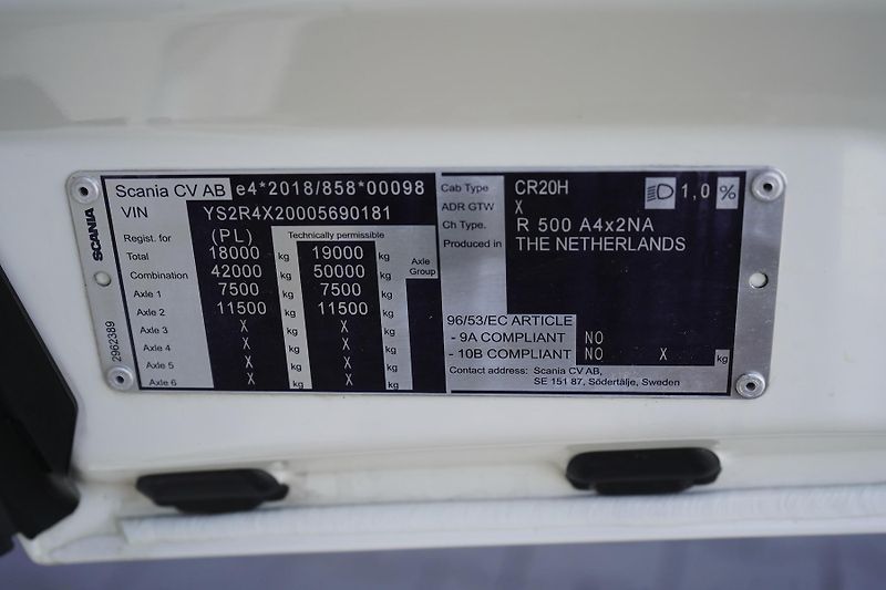 Scania (2023) R 500 / EURO 6 / ACC / RETARDE - fotka 11 z 52