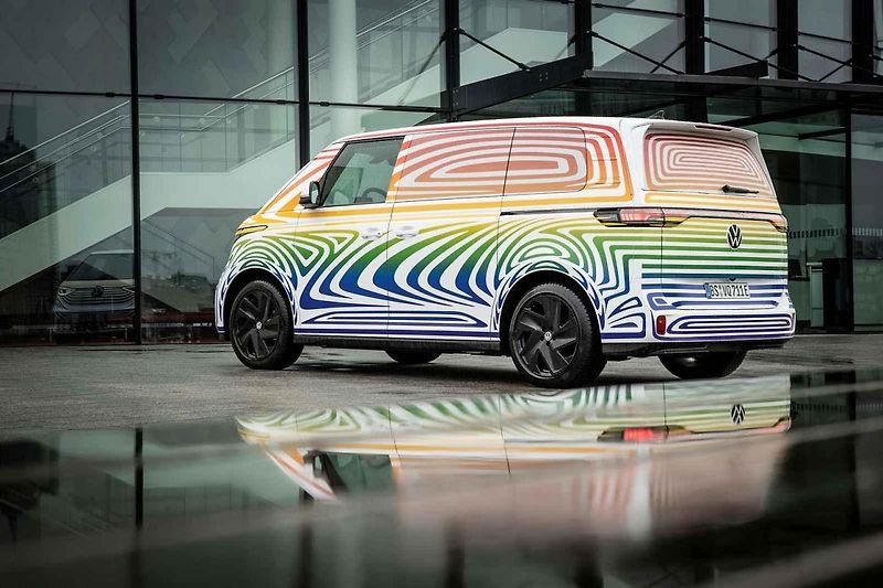 Poslední kamufláž vozu VW ID. Buzz před odhalením