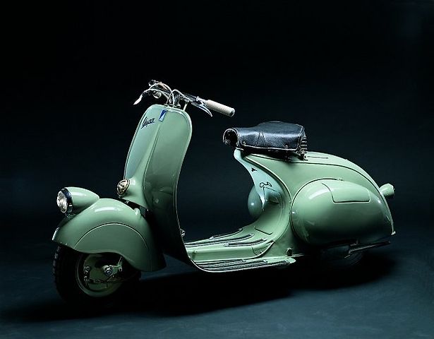 První Vespa z roku 1946, zdroj: Foto: Vespa