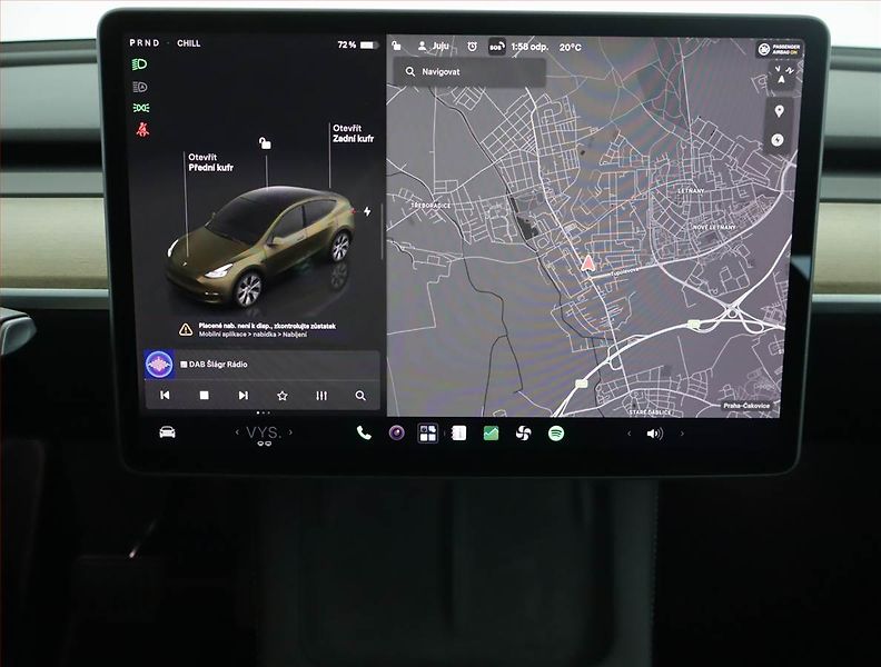 Tesla Model Y (2022) Long Range AWD 79kWh, SoH 92% - fotka 12 z 21