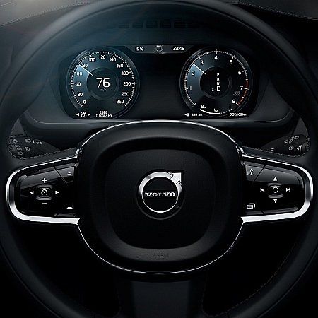 Interiér nového Volva XC90.
