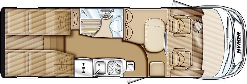 Hymer Ostatní (2014) Exsis 678 Fiat, Markíza, Solár - fotka 5 z 25