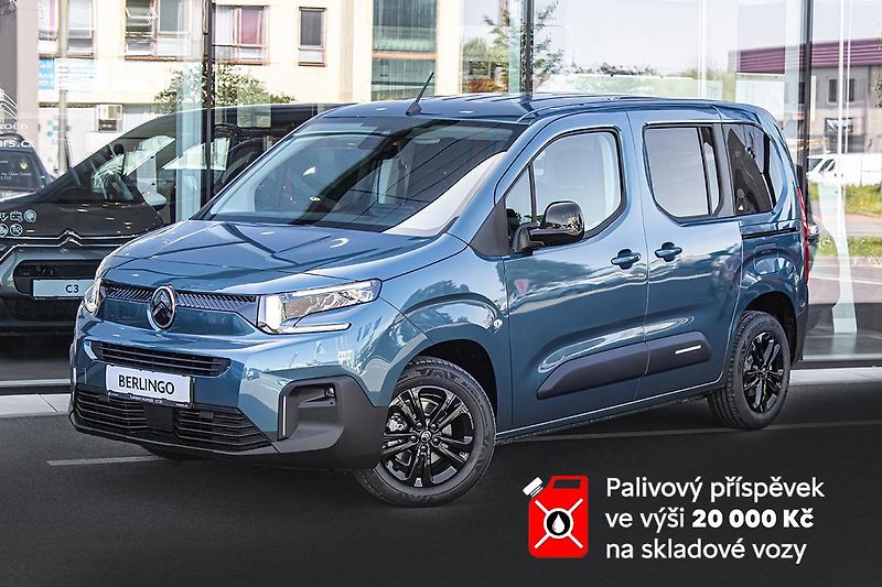Citroën Berlingo (2026) 1,2 PLUS benzín 110k + STYL - fotografie inzerátu