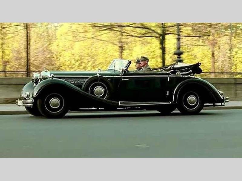 Horch 853 Sport Cabriolet brněnských hasičů.