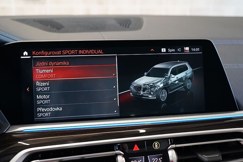 BMW X7 40d xDrive, Laser, Tažné, HUD - fotka 30 z 50