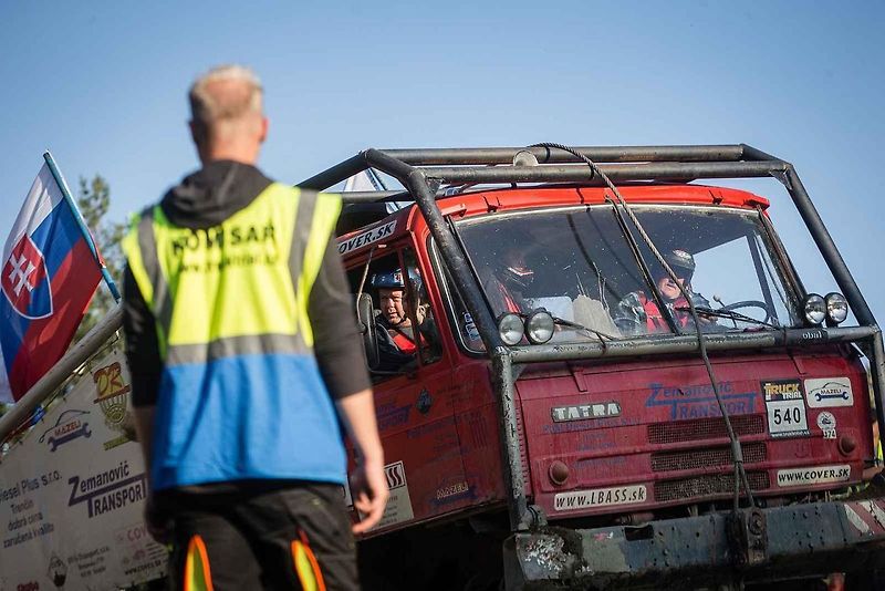 Trucktrial v Pístově u Jihlavy.